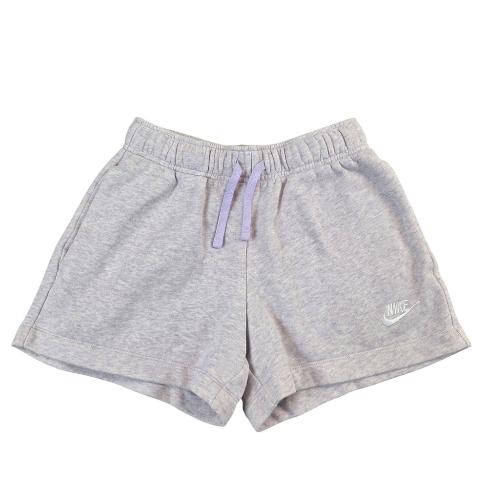 Nike Sportswear Women Fleece Shorts Purple Heather DQ5802-536 XS